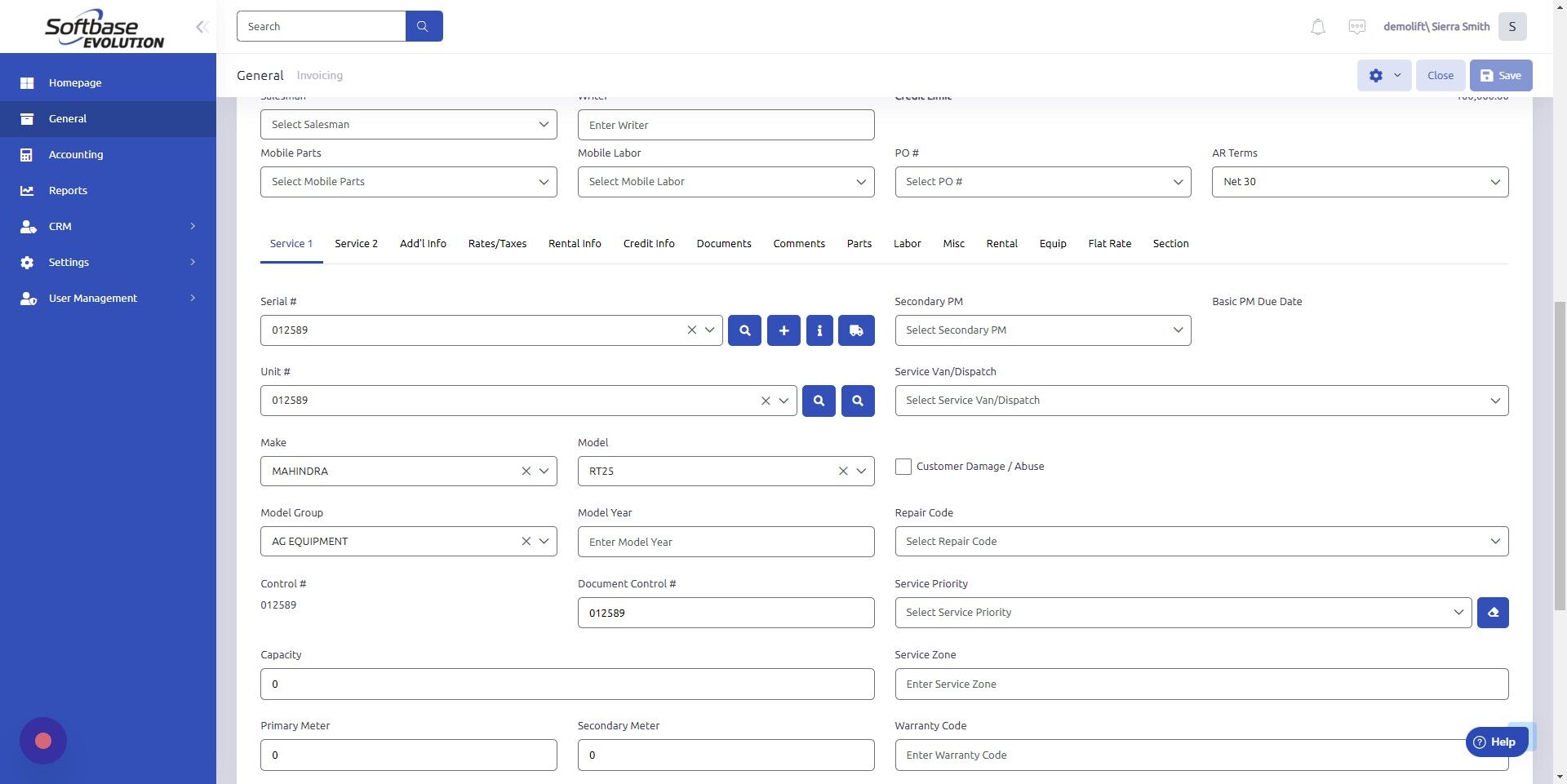 Screenshot of: Click "Misc"