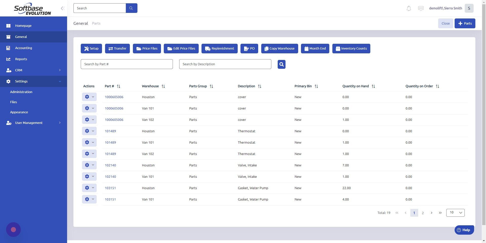 Screenshot of: Click "Setup"