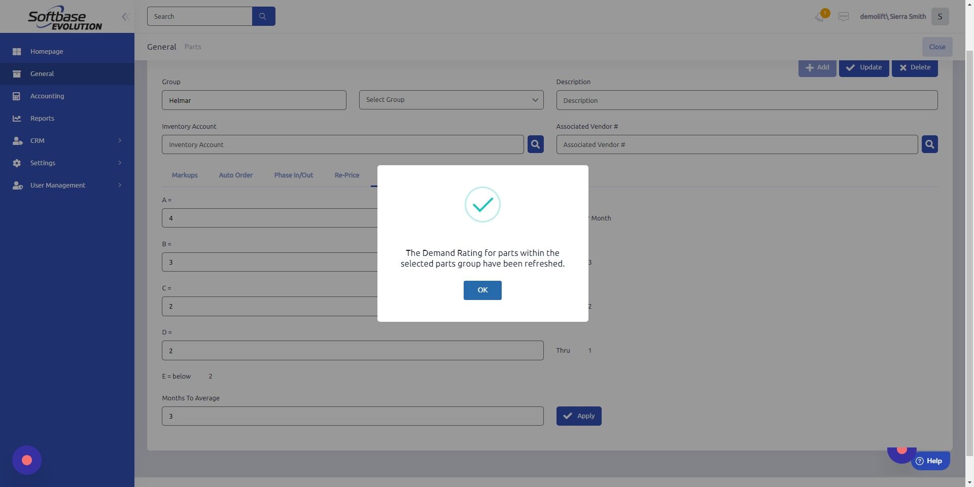 Screenshot of: Click "OK"
