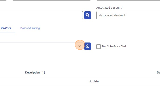 Screenshot of: Select which Price File you'd like the group to be associated with.