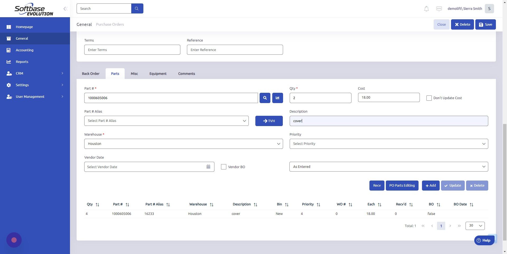 Screenshot of: Click "Add"