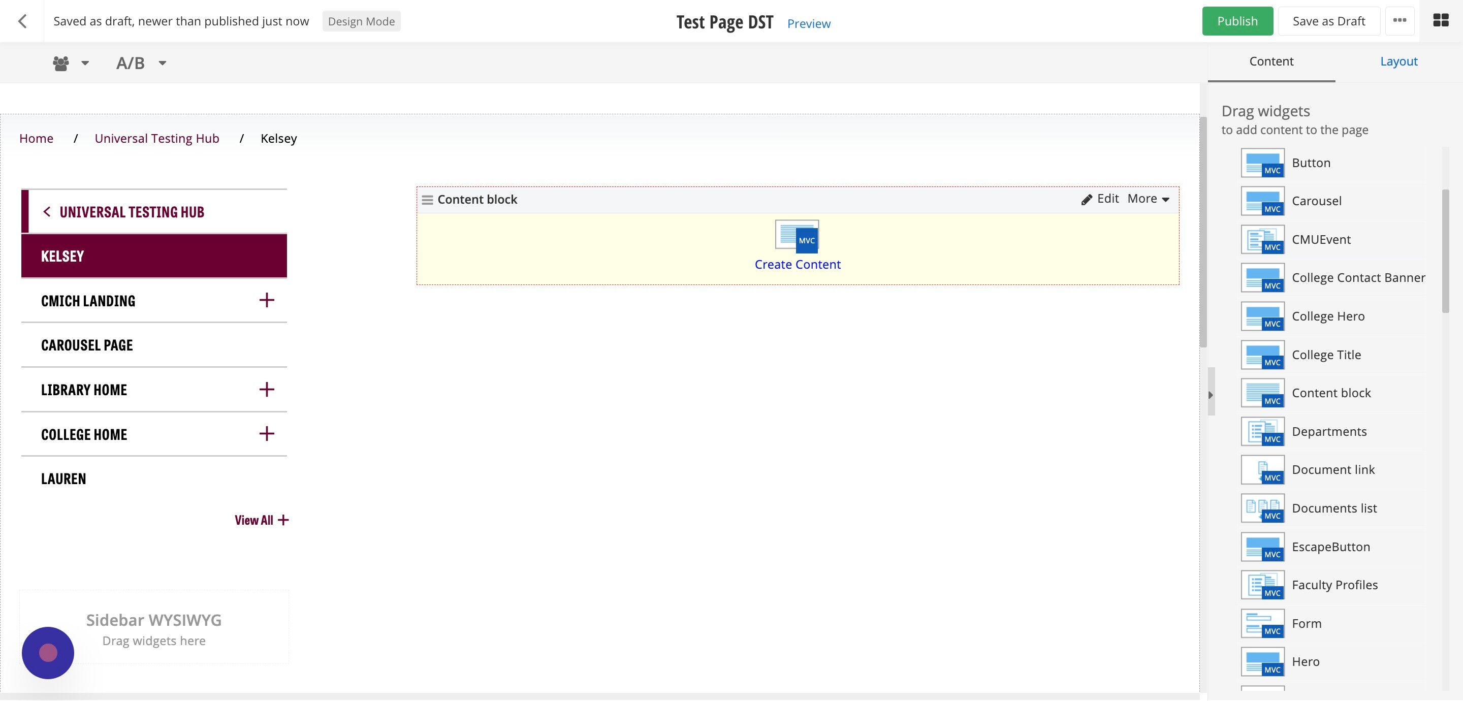 Screenshot of: Click 