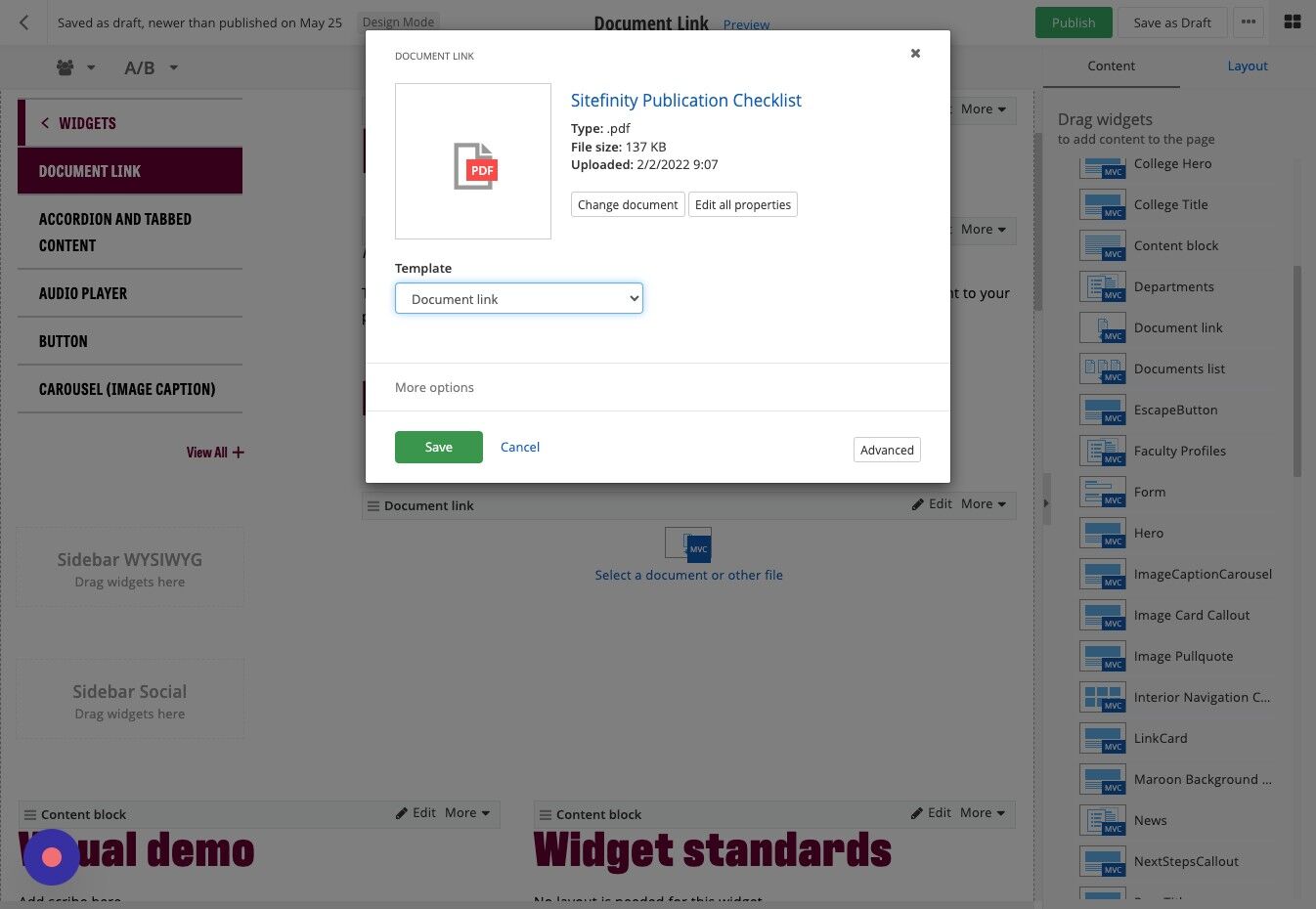 Screenshot of: Click 
