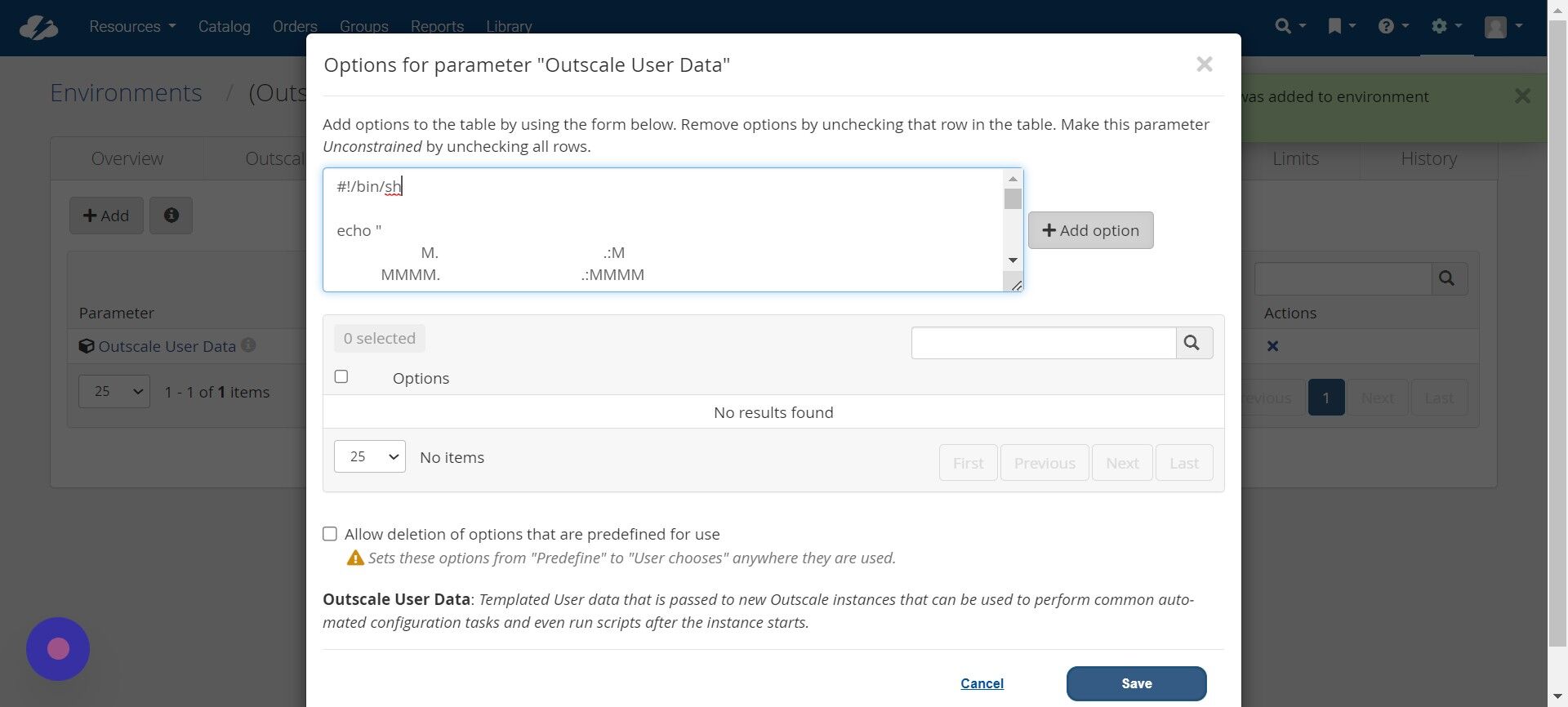 Screenshot of: 
