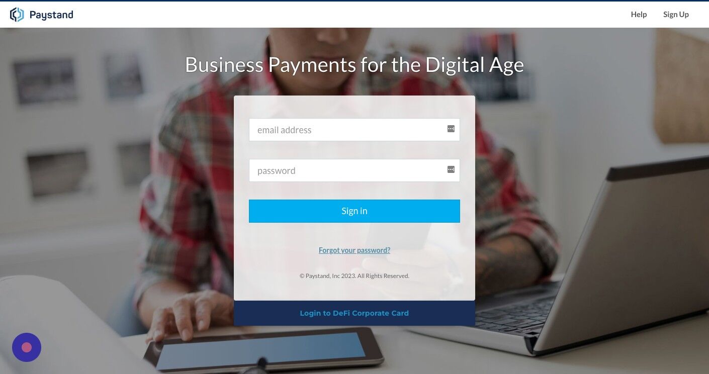 Screenshot of: Click "Forgot your password?"