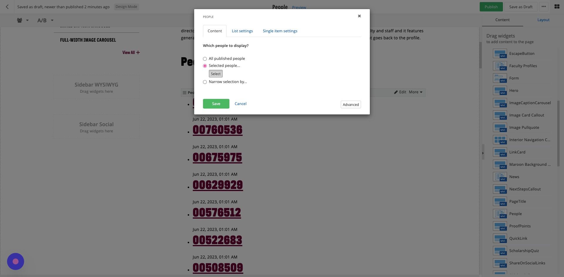 Screenshot of: Click the 