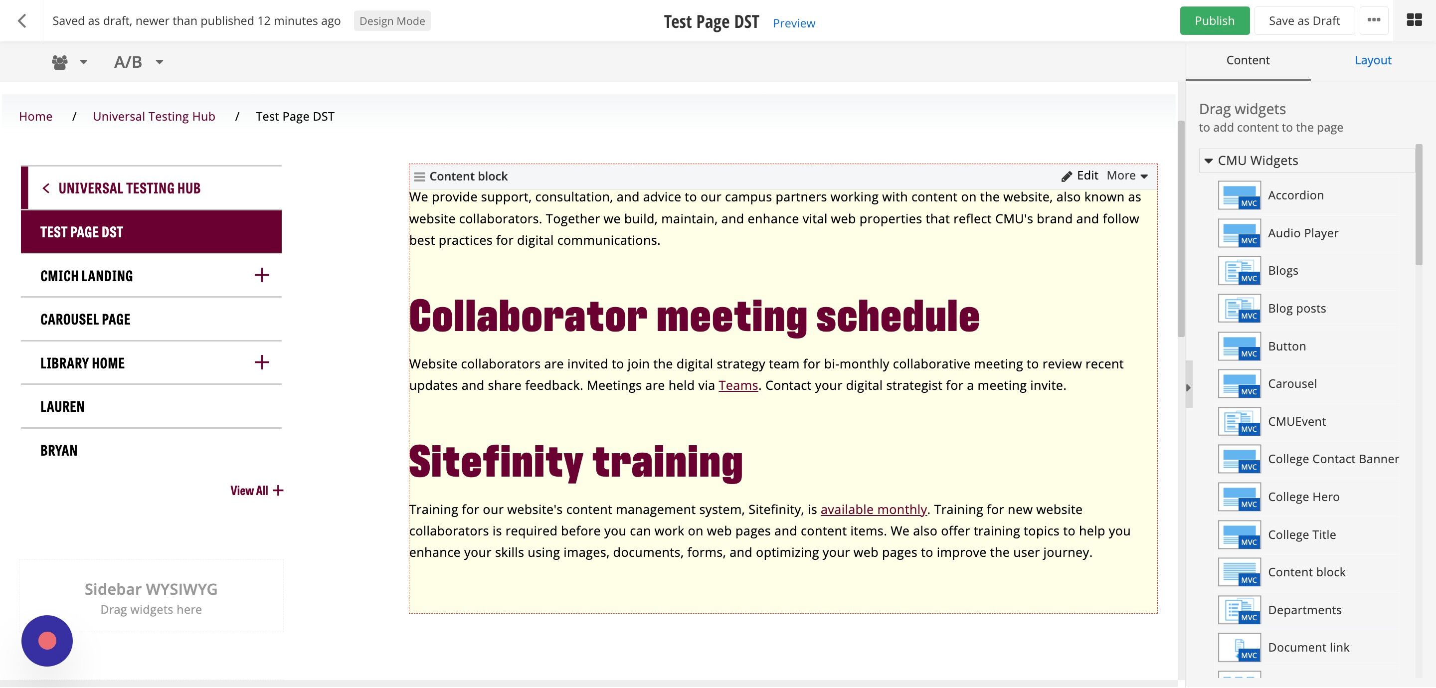 Screenshot of: Click 