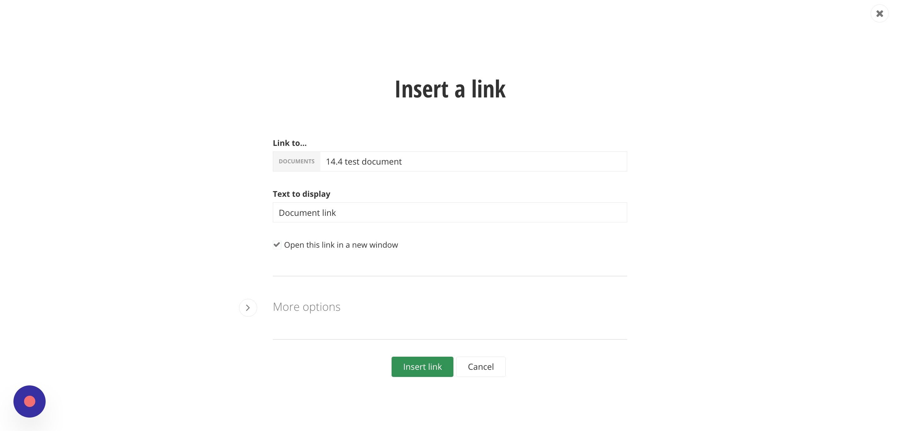 Screenshot of: Click 
