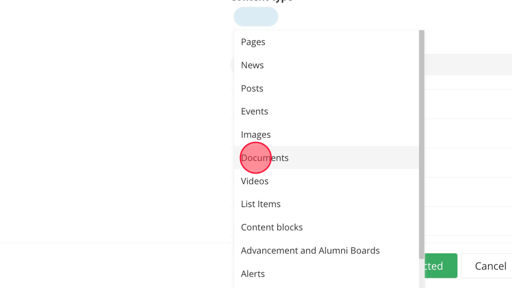 Screenshot of: Click