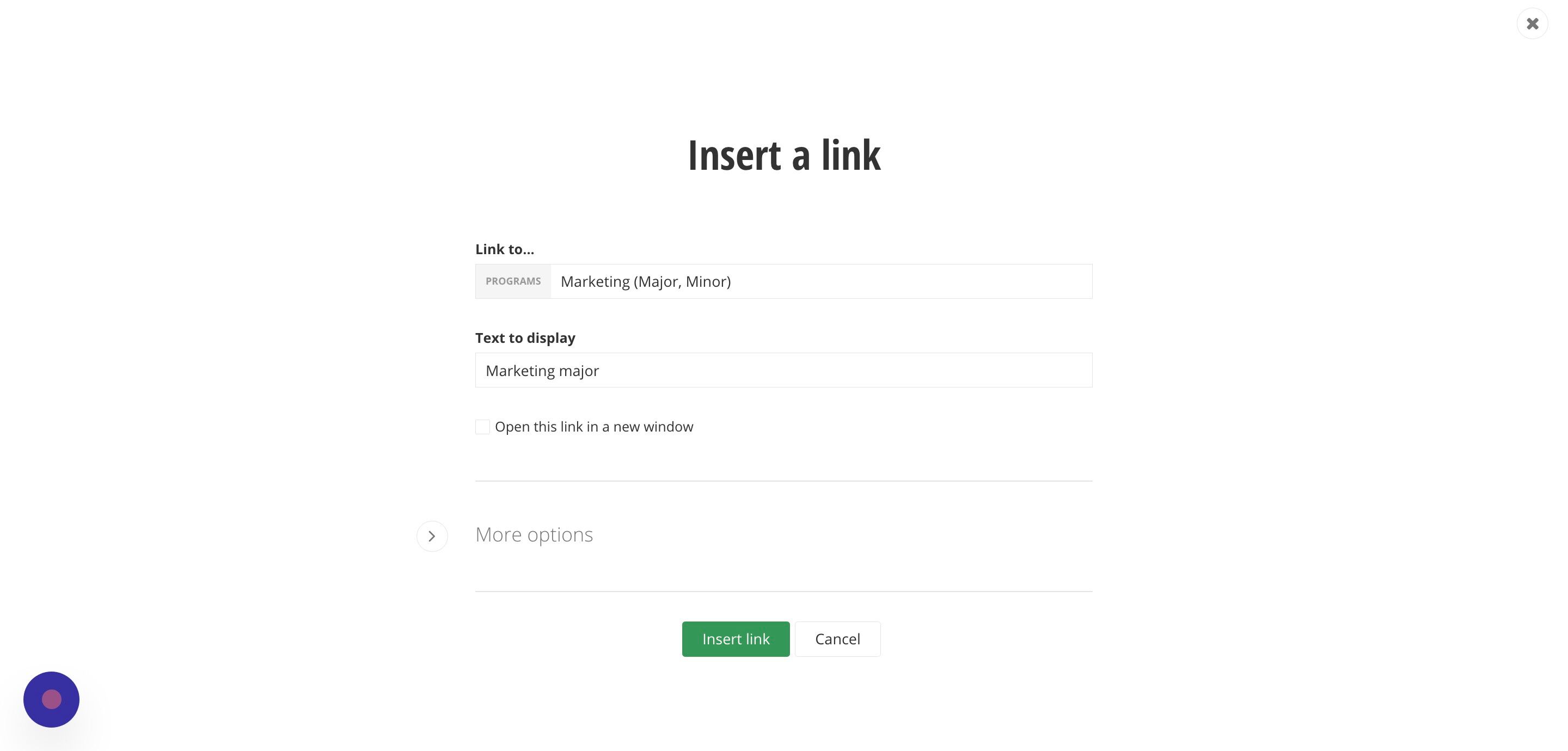 Screenshot of: Click 