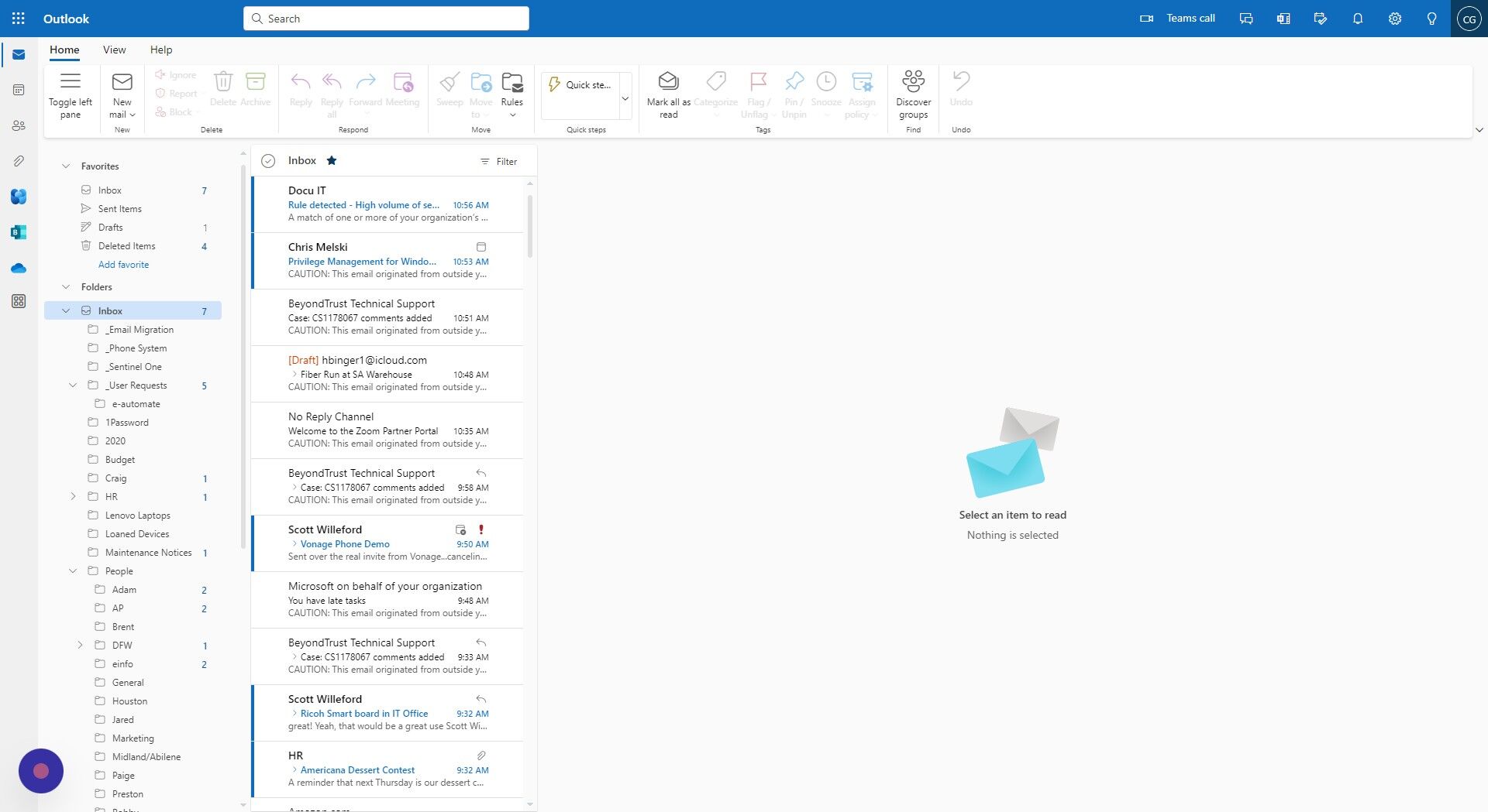 Screenshot of: Click here.
