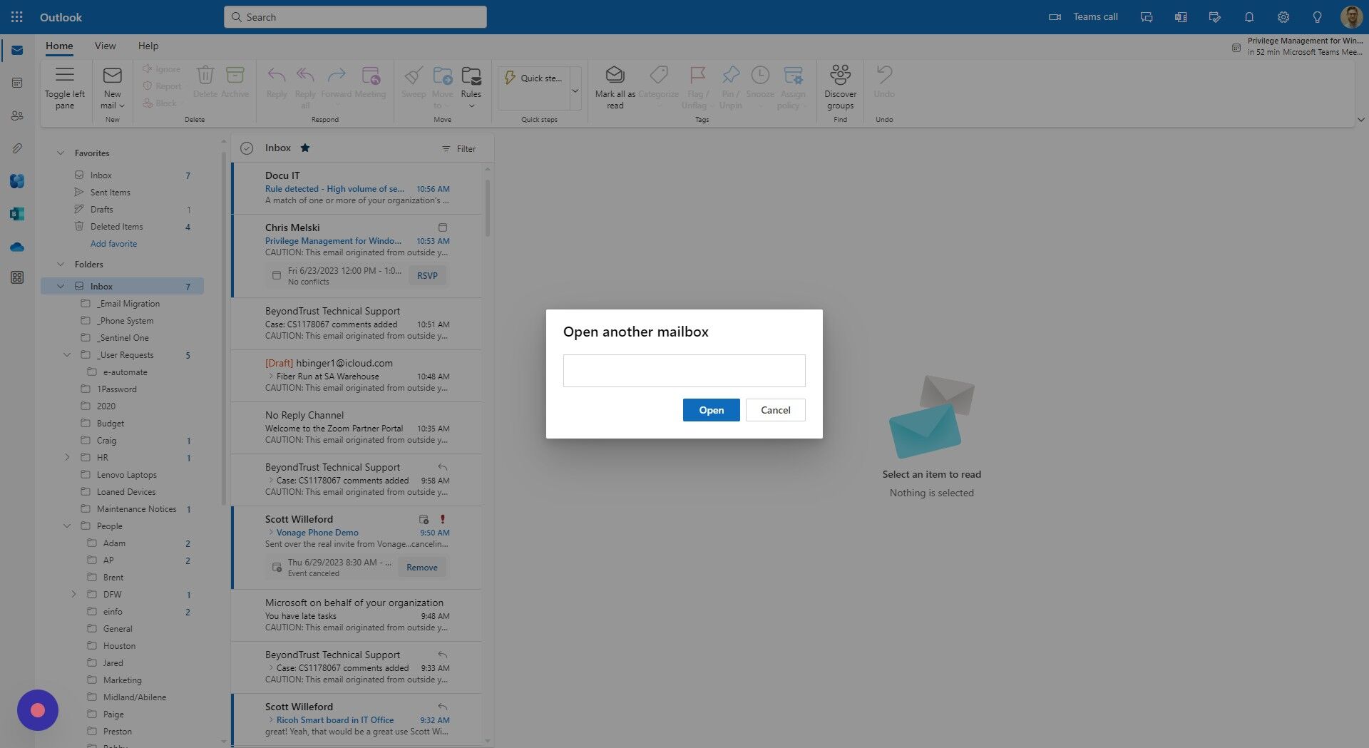 Screenshot of: Click this field.