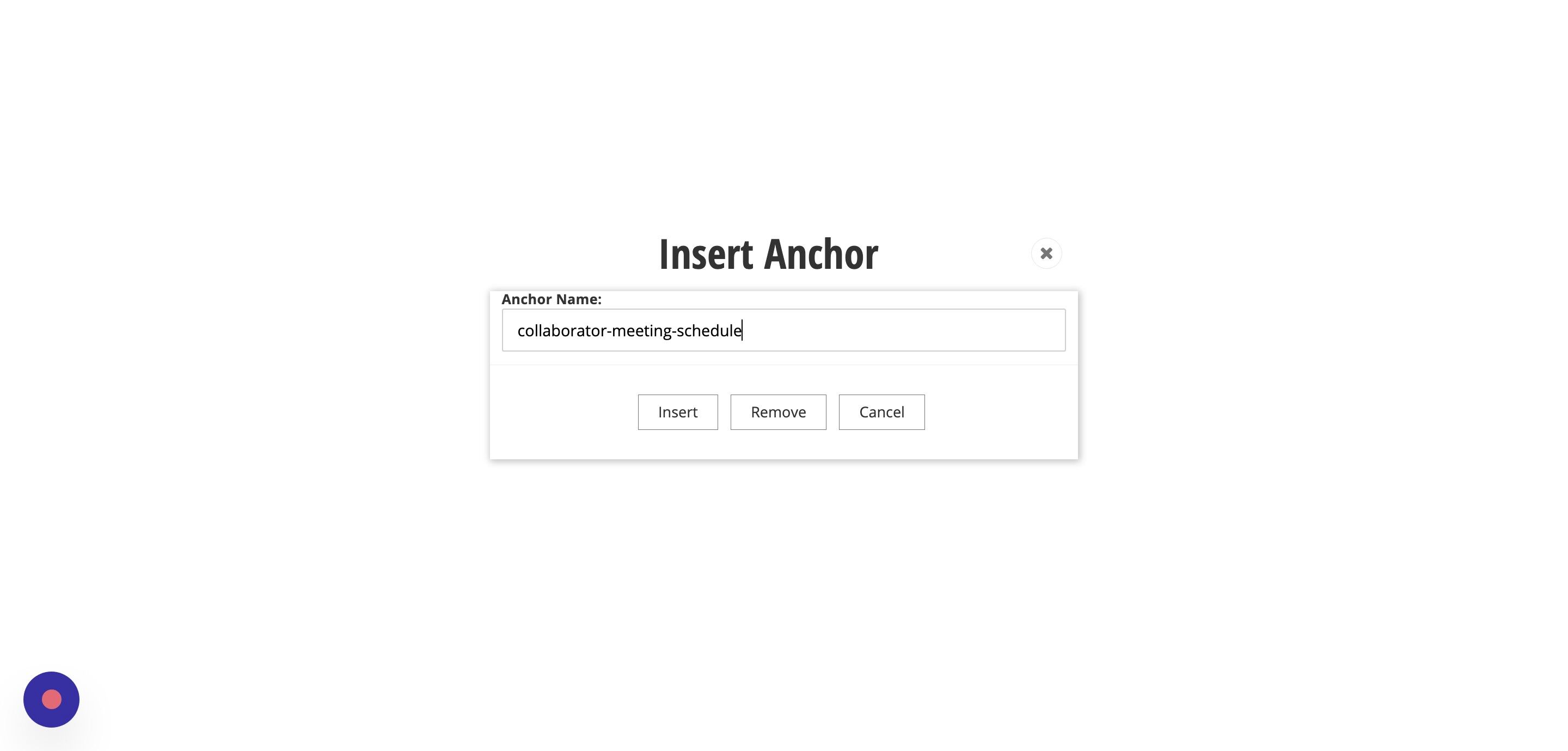 Screenshot of: Click 