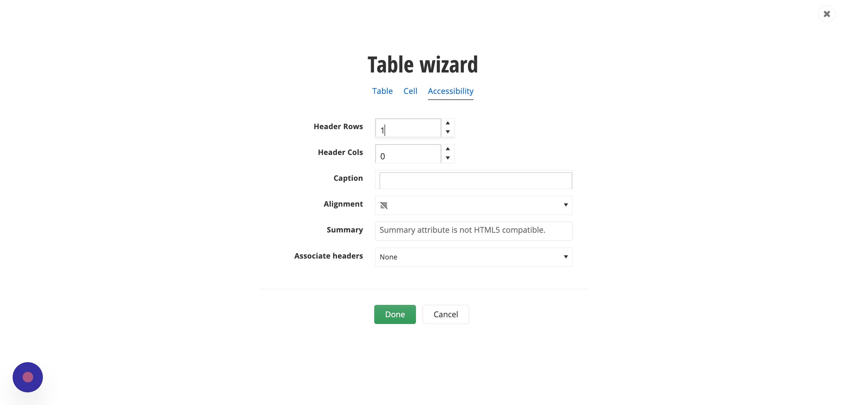 Screenshot of: Click 