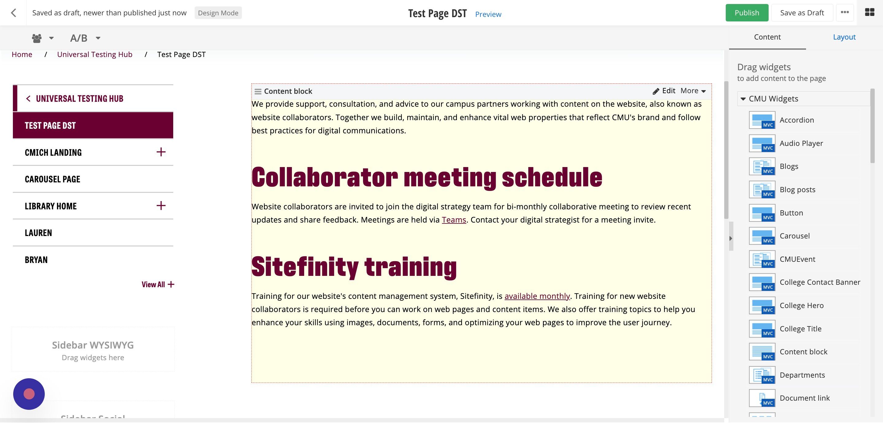 Screenshot of: Click 