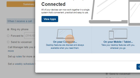 Screenshot of: Click "On your computer..."