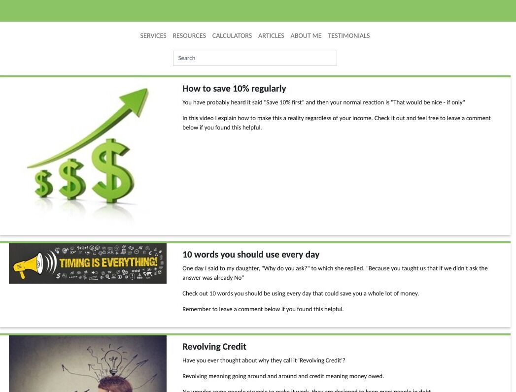 Screenshot of: Click on the one you want to watch