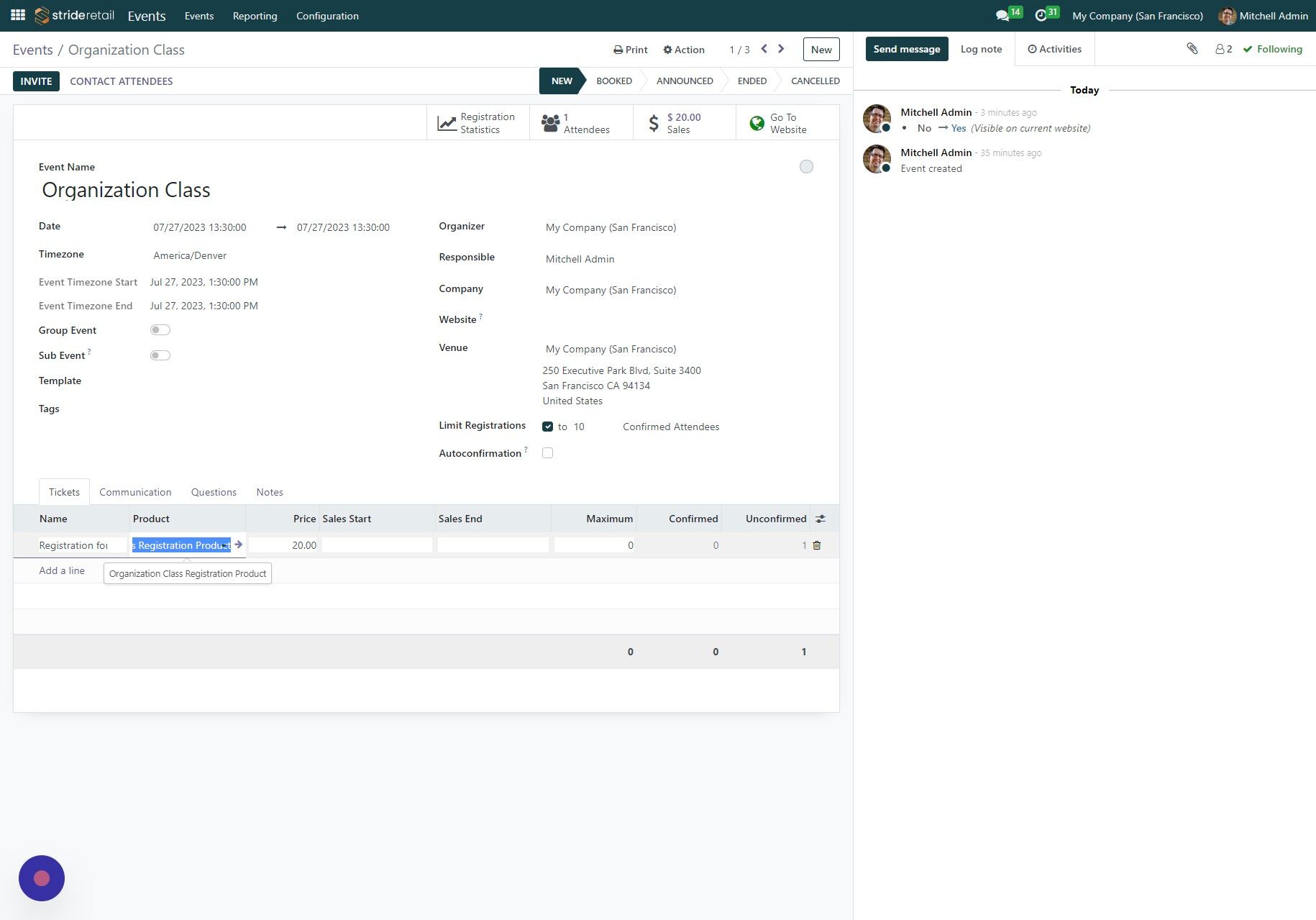 Screenshot of: Click this text field.