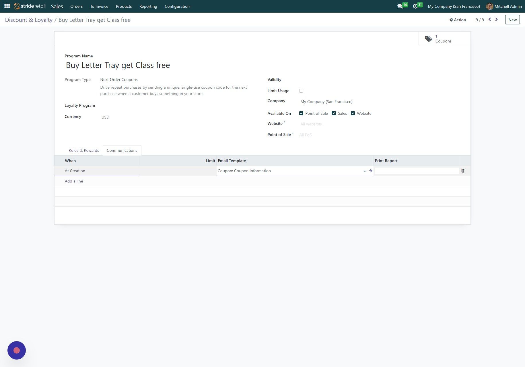 Screenshot of: Click this button.