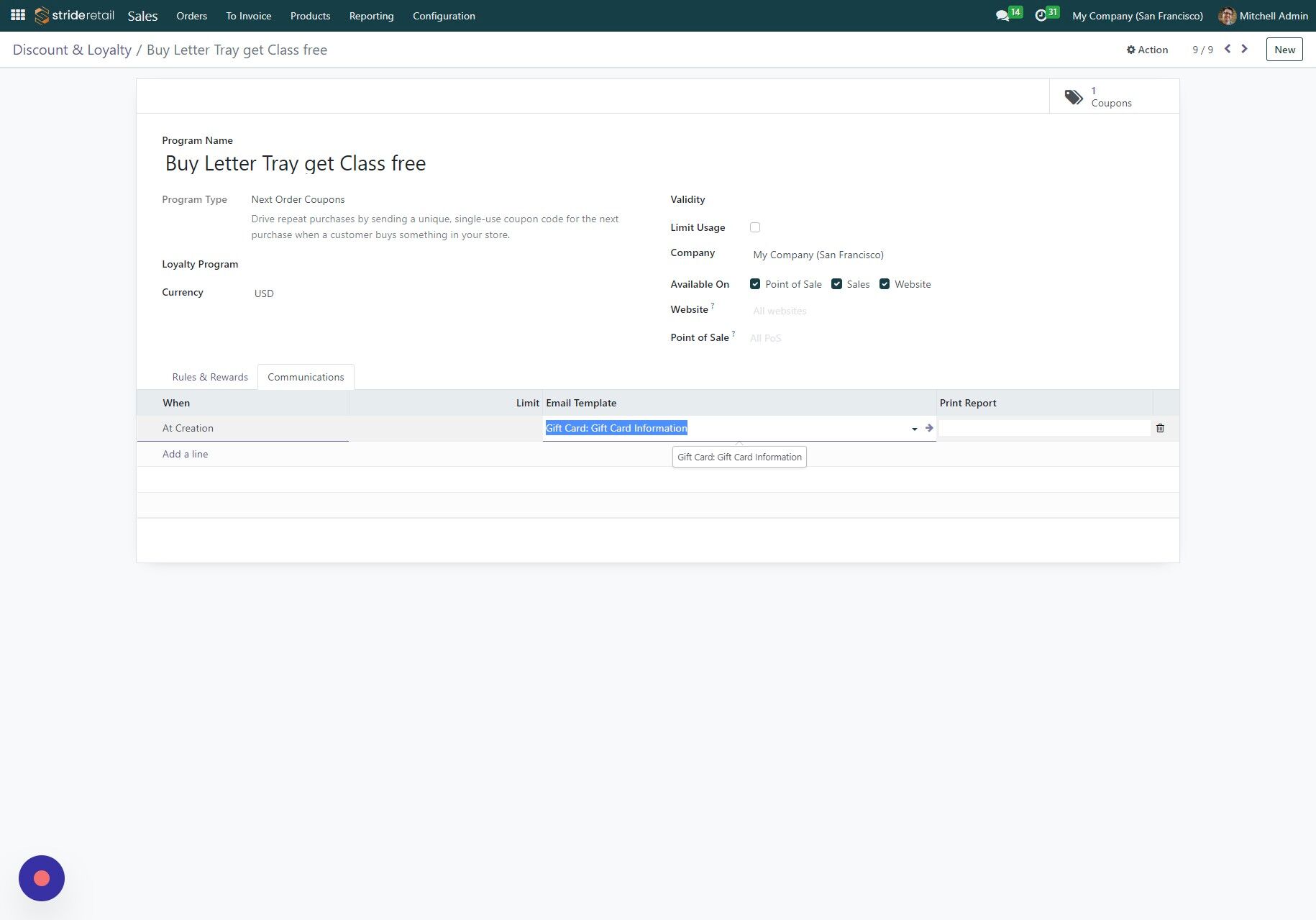 Screenshot of: Click this text field.