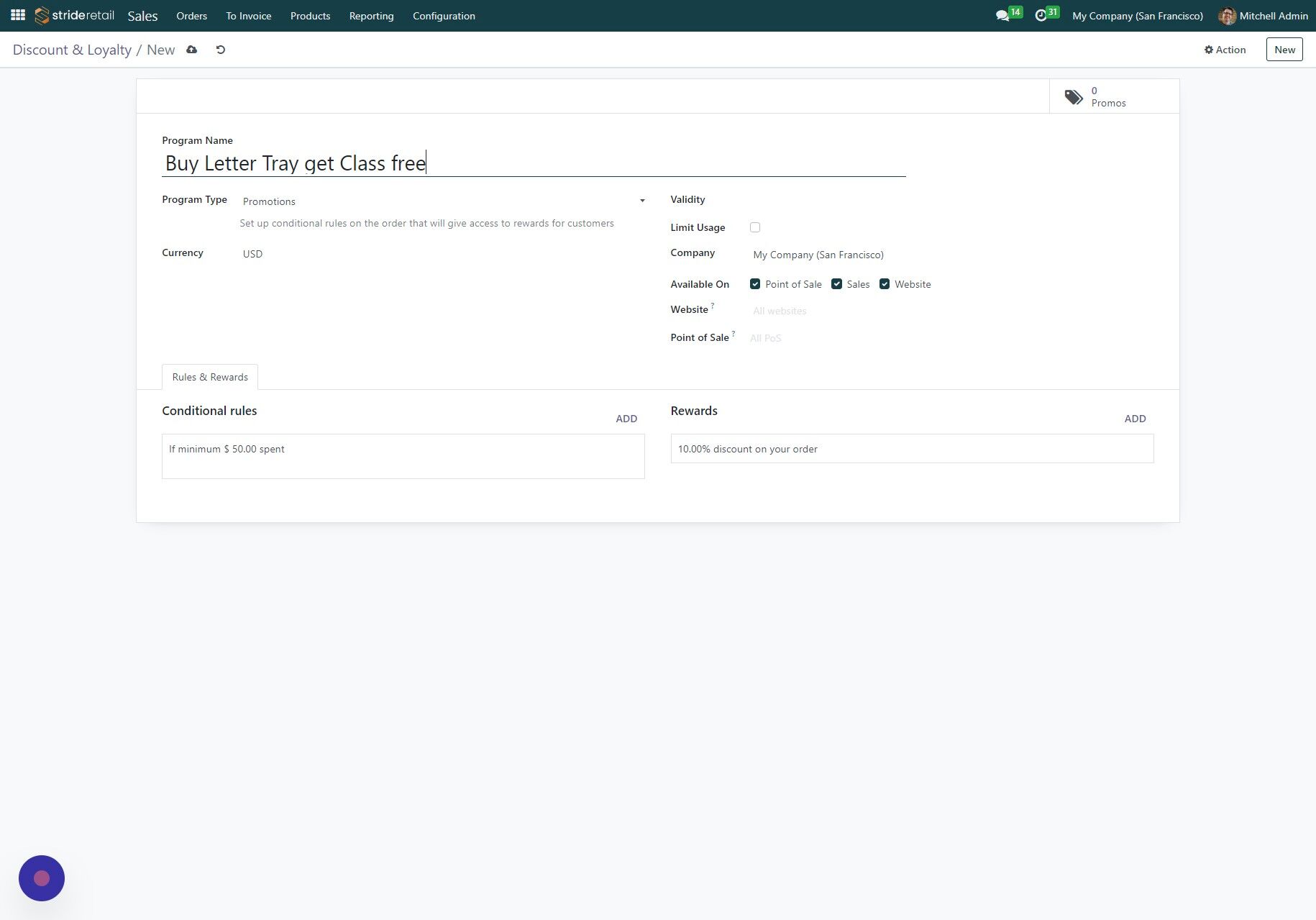 Screenshot of: Click here.