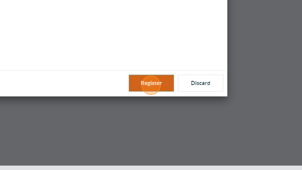 Screenshot of: Click "Register"