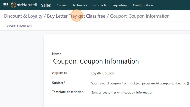 Screenshot of: Click "Buy Letter Tray get Class free"