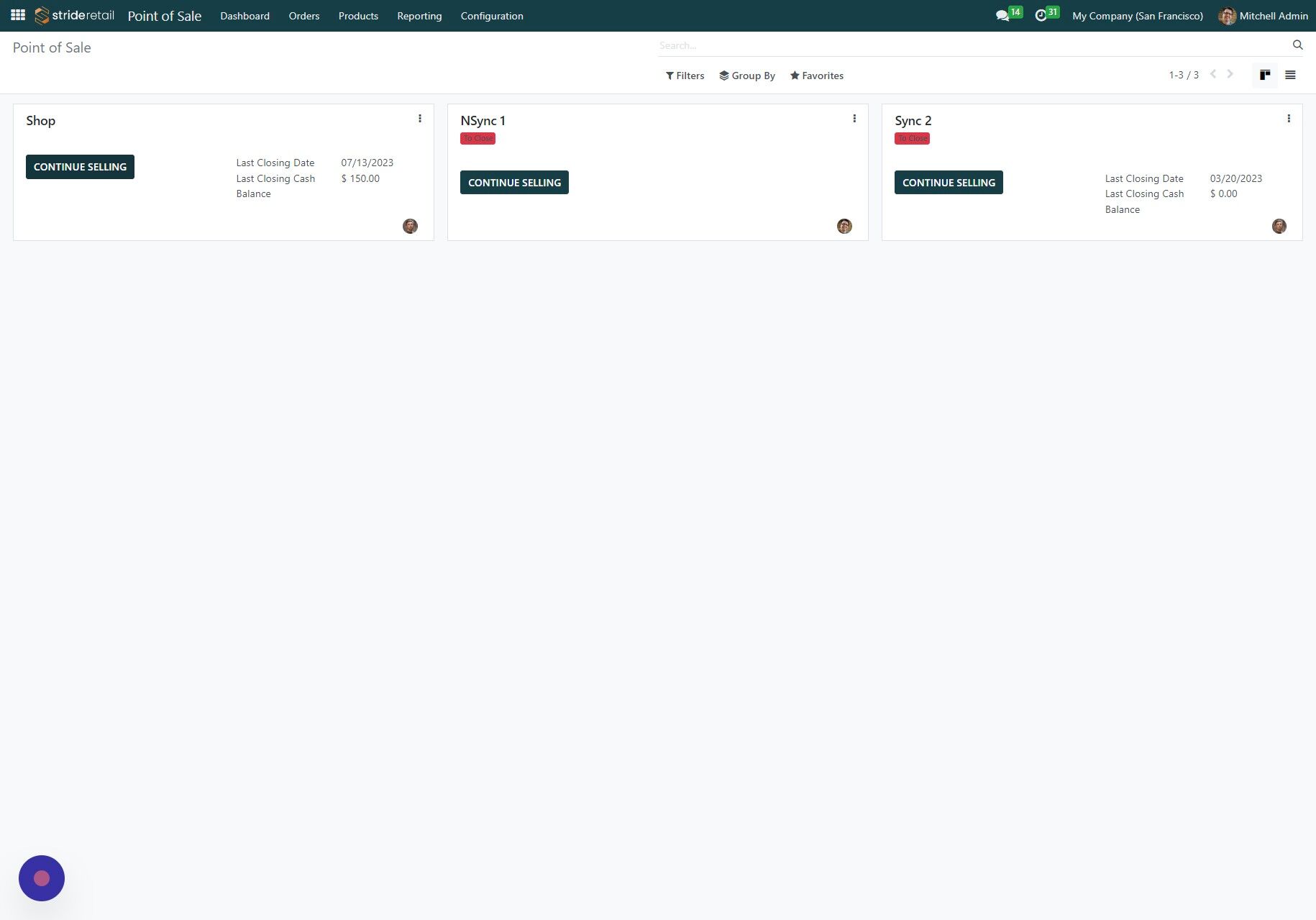 Screenshot of: Click "CONTINUE SELLING"