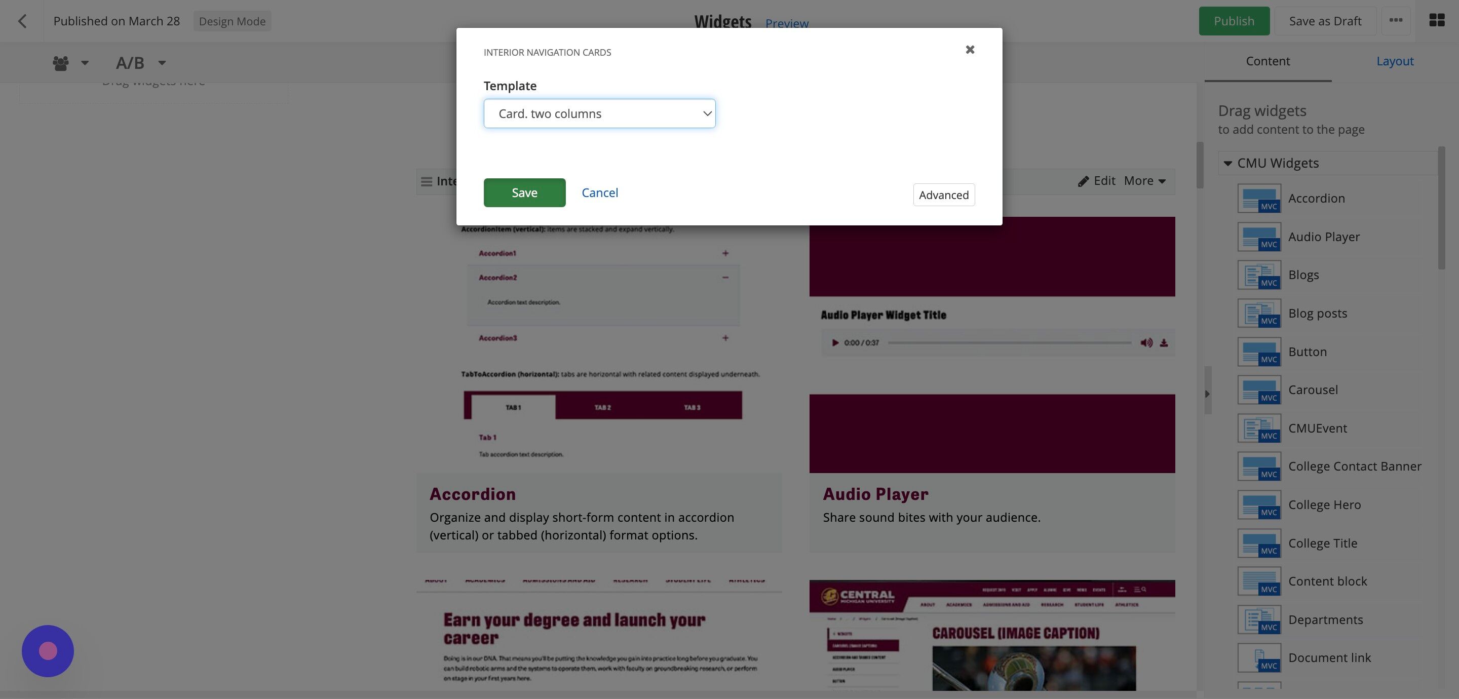 Screenshot of: Click 