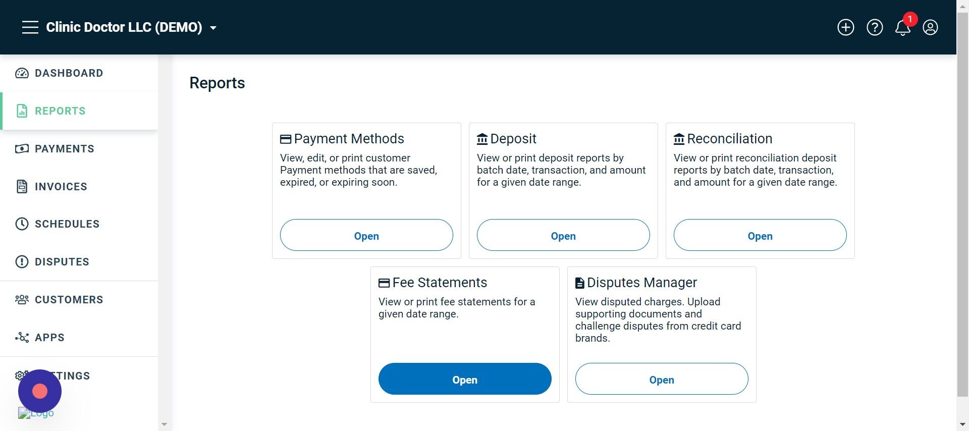 Screenshot of: Locate