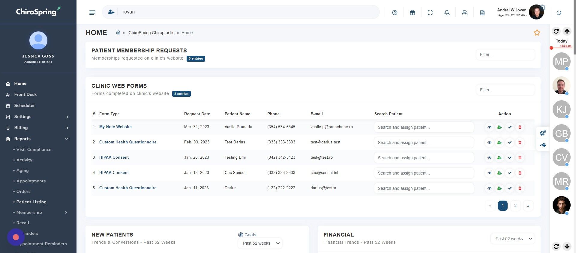 Screenshot of: Click 