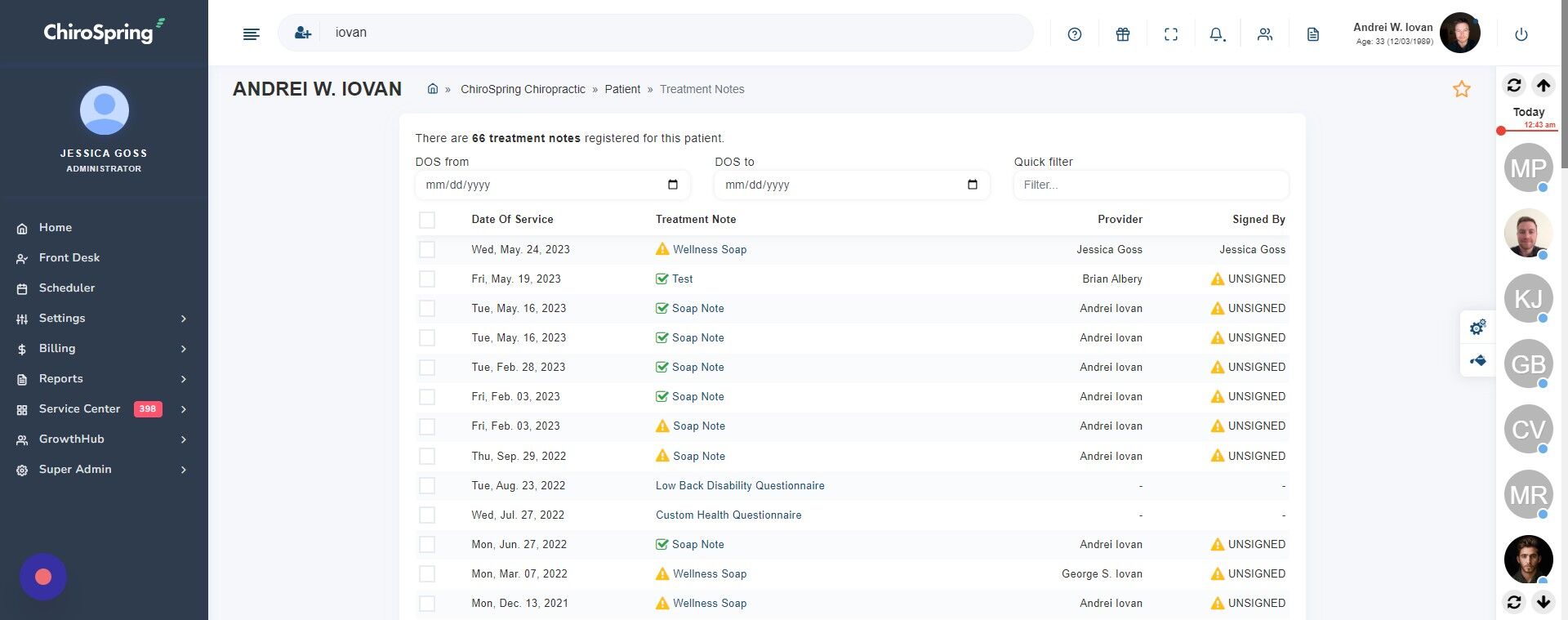 Screenshot of: Select all, here.