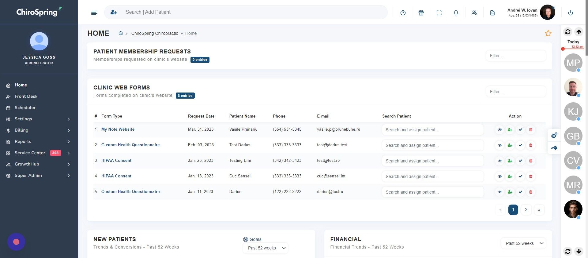Screenshot of: Click the 