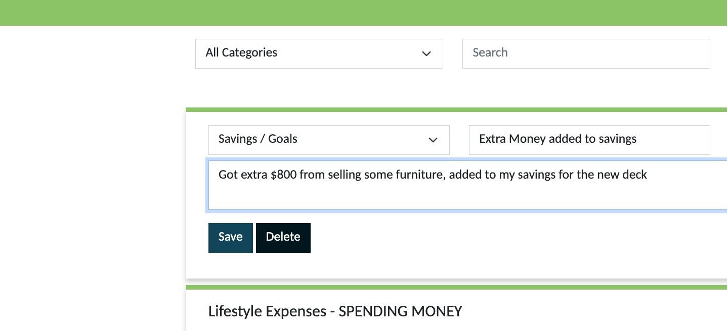 Screenshot of: Click "Save"
