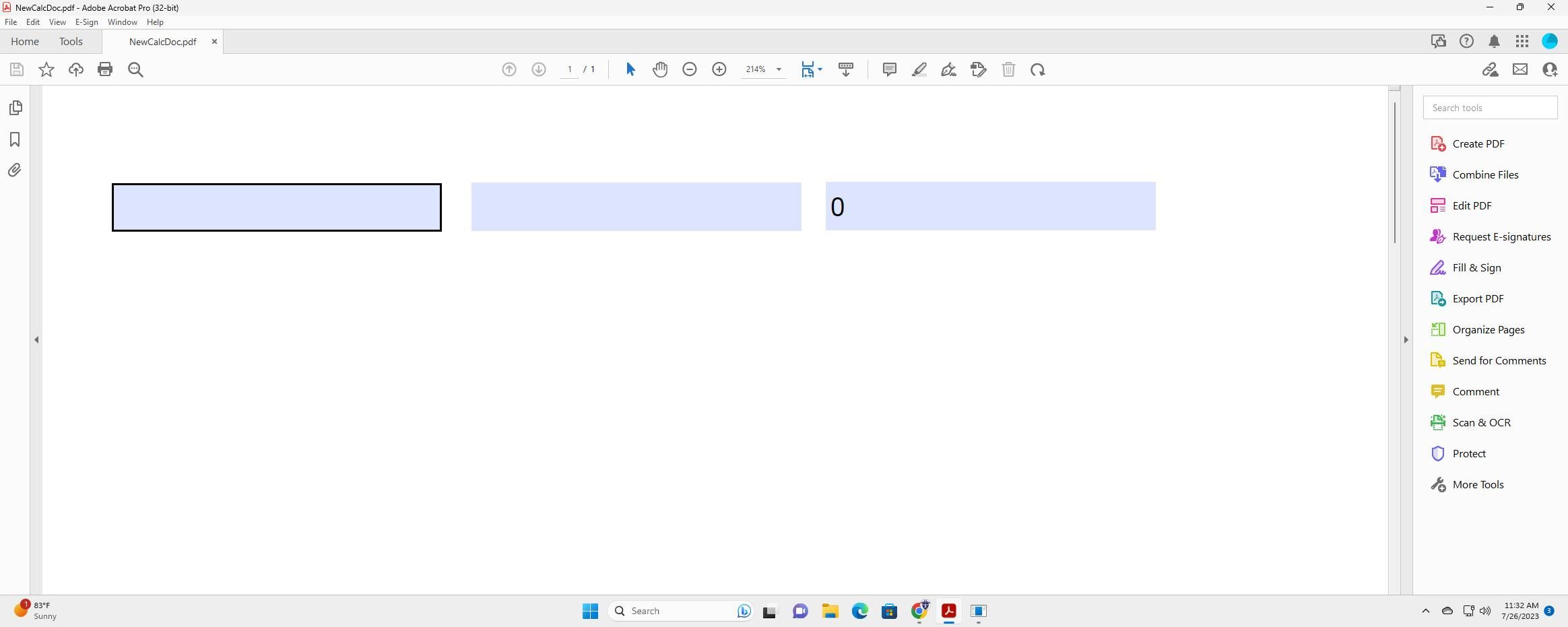 Screenshot of: Click here: