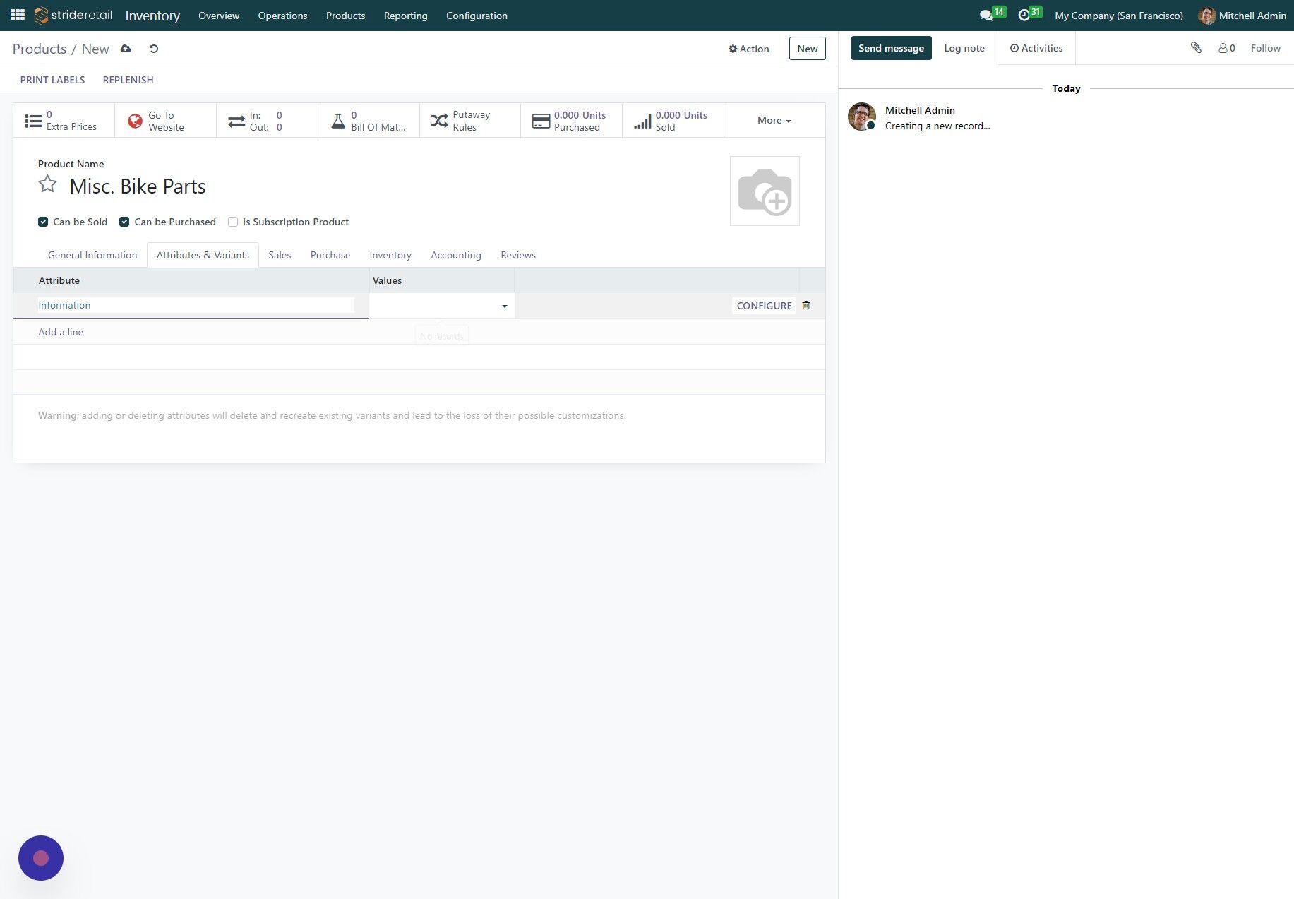 Screenshot of: Click this text field.