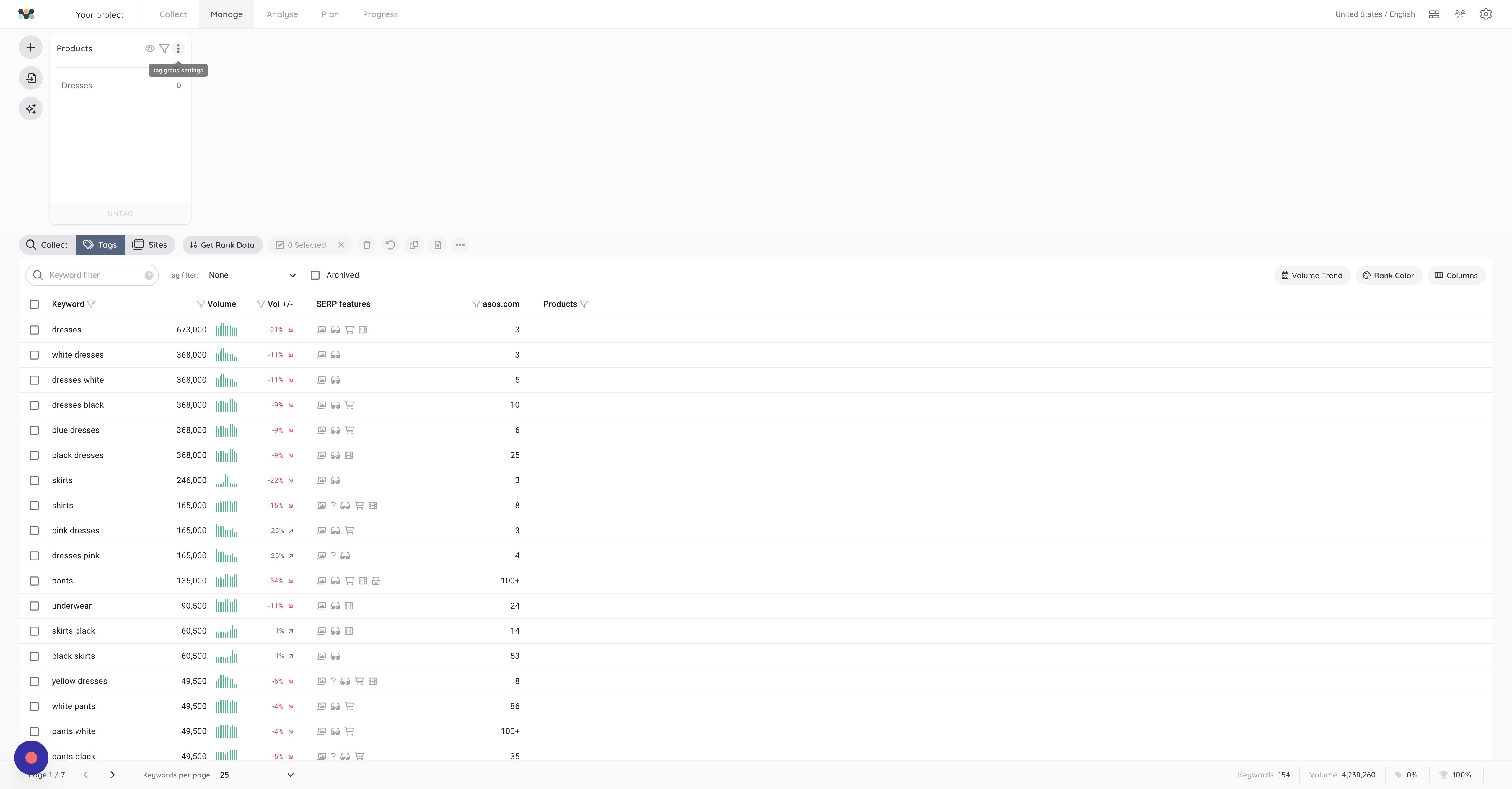 Screenshot of: Click this button for more options
