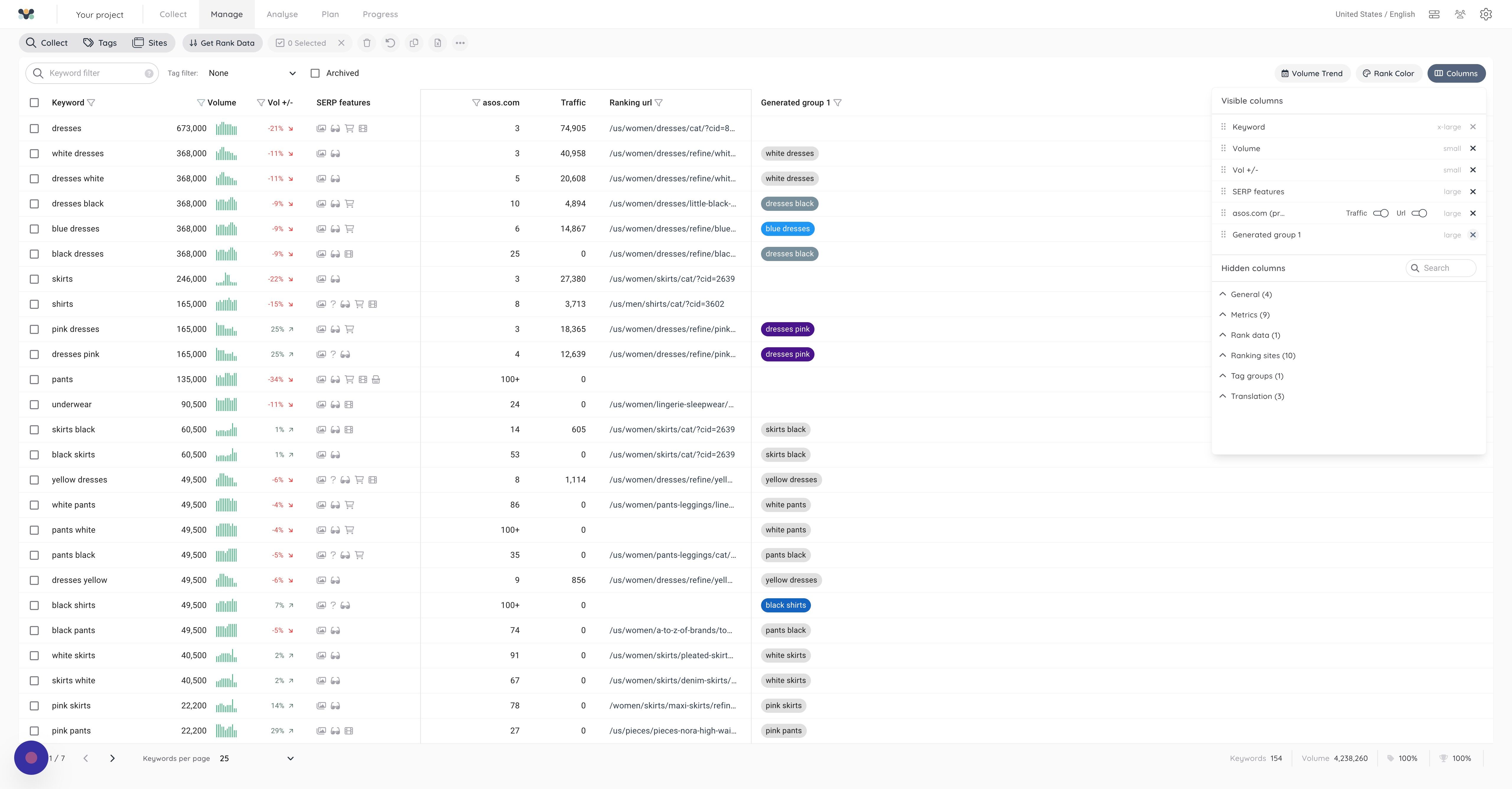 Screenshot of: Click here.