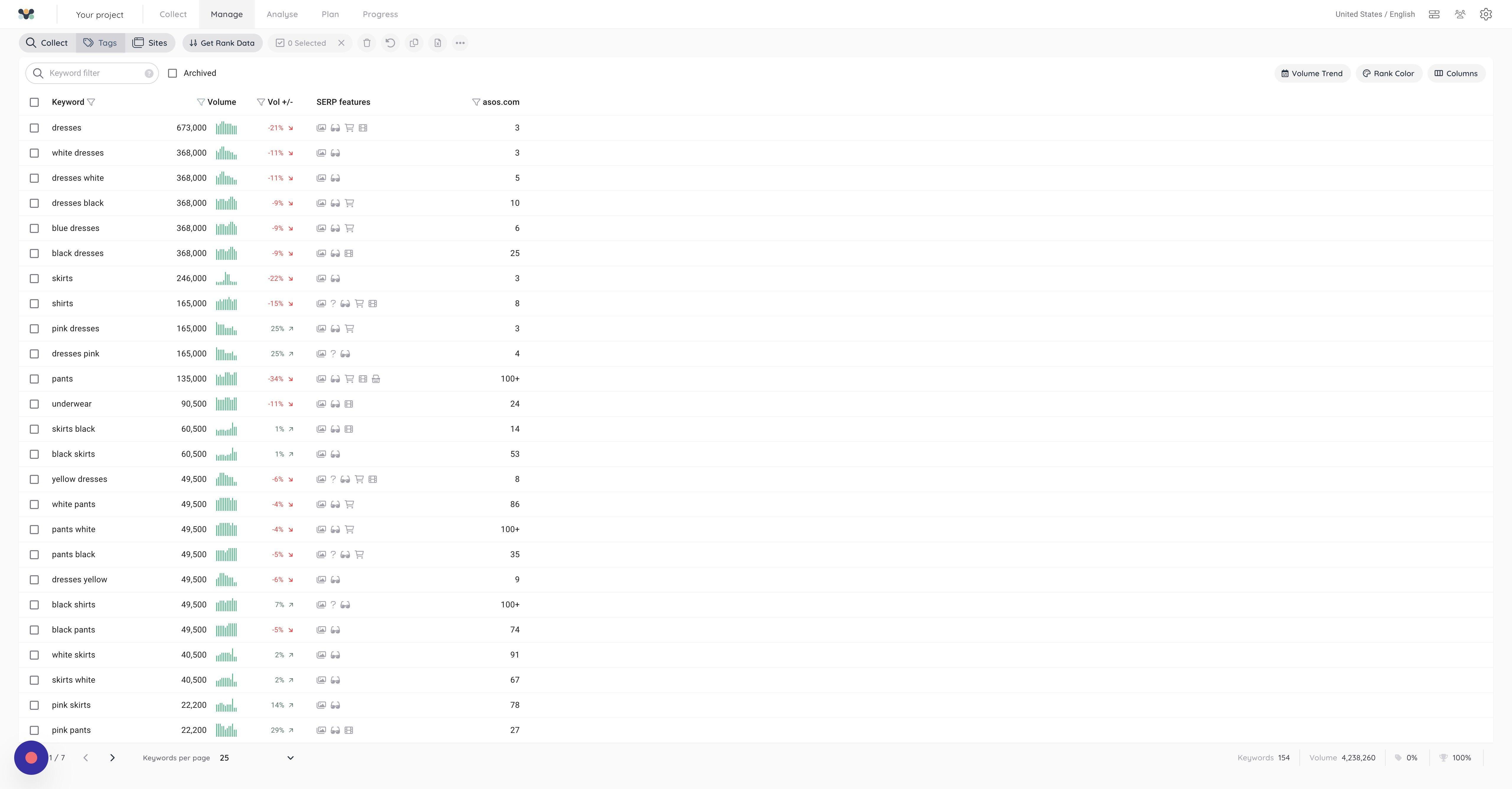 Screenshot of: Click "Tags"