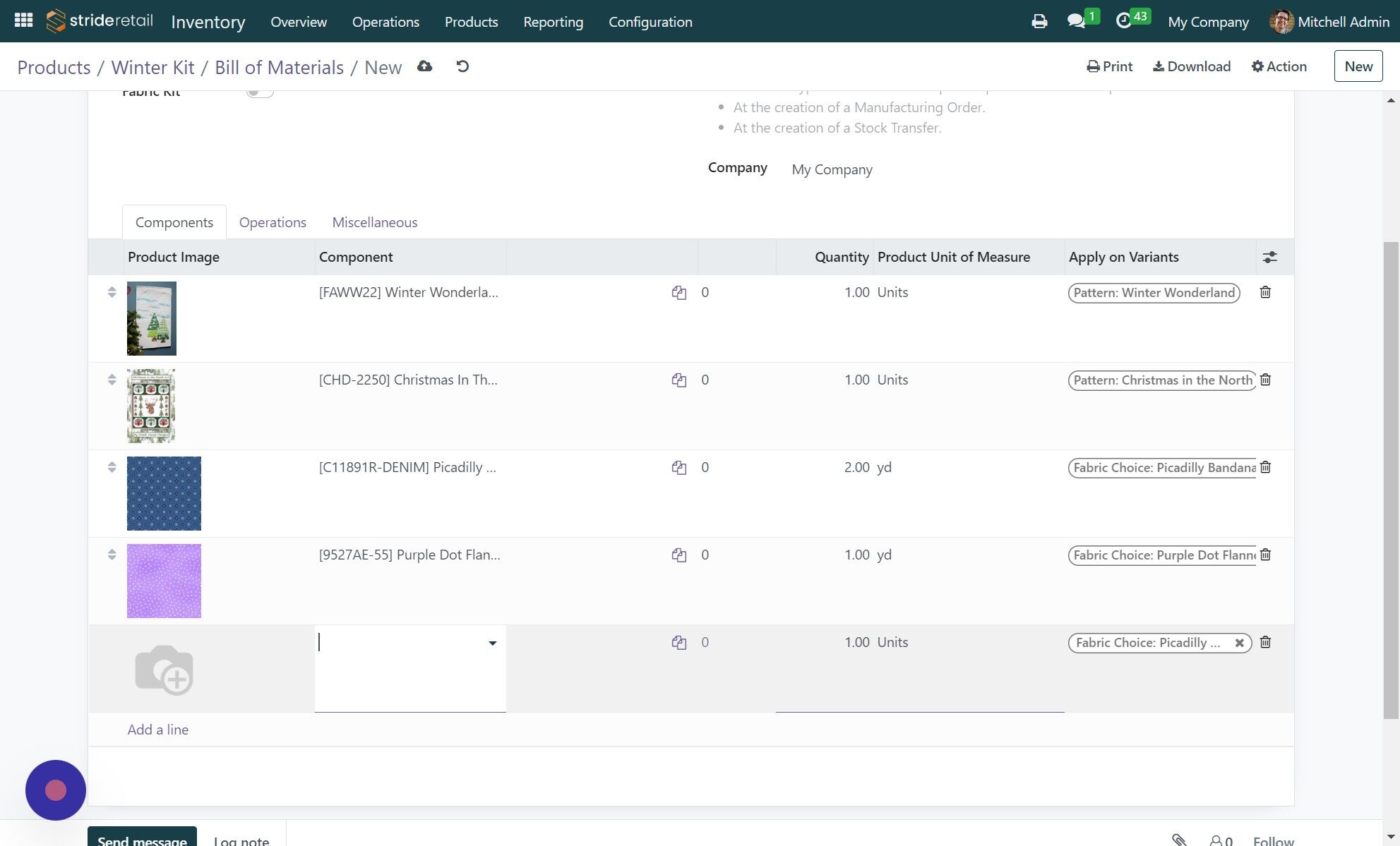 Screenshot of: Click this text field.