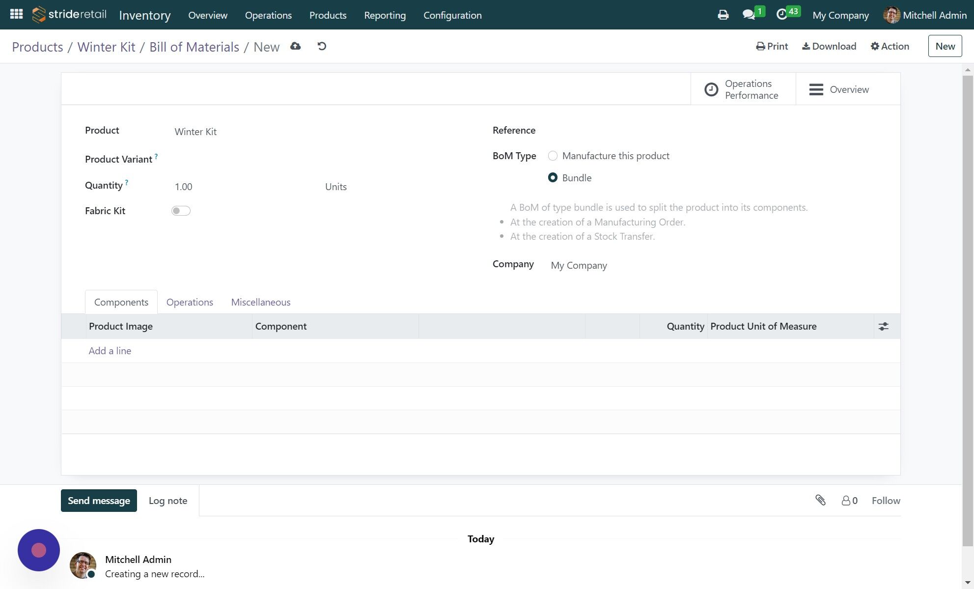Screenshot of: Click here if the field "Apply on Variants" is not showing.
