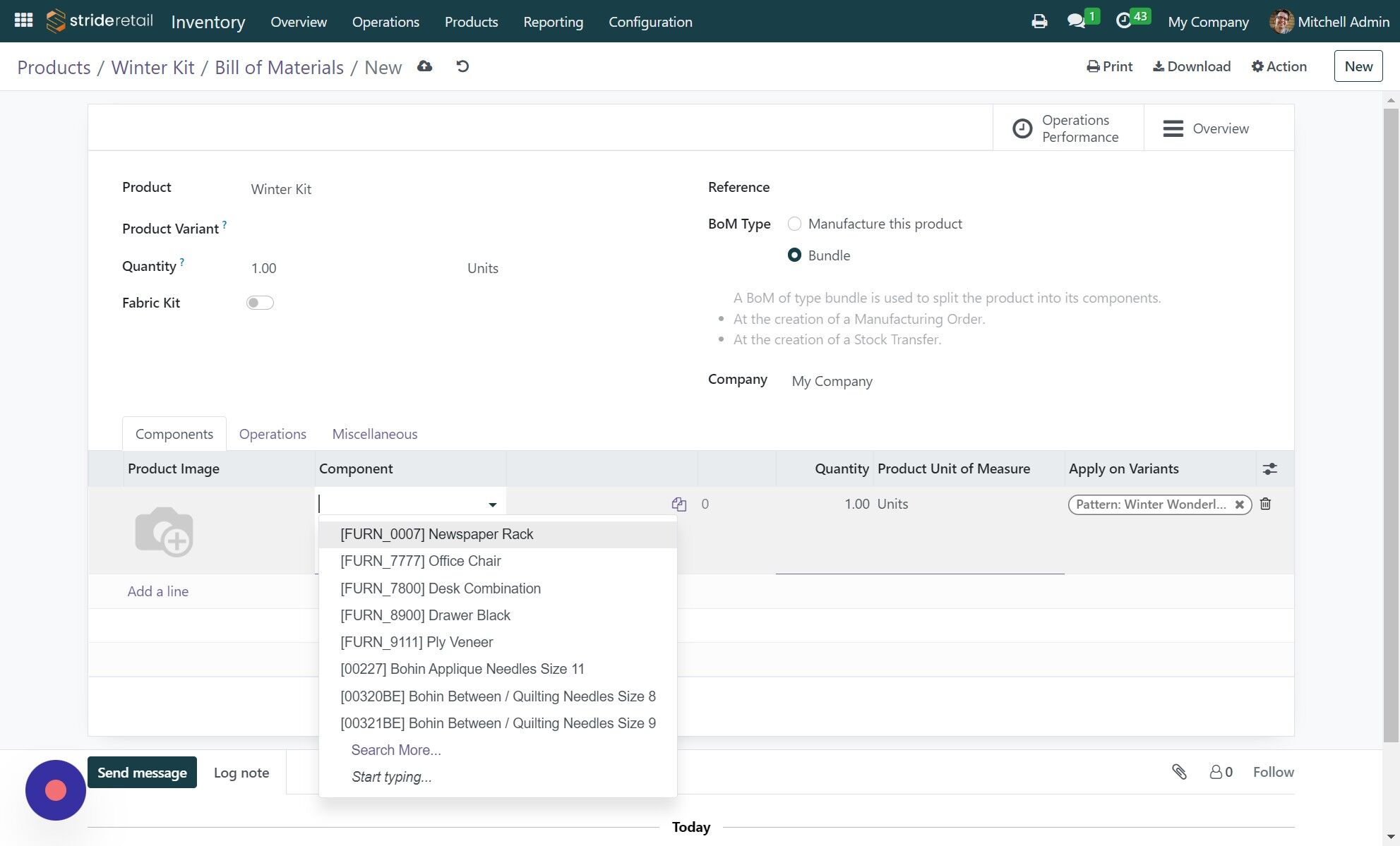 Screenshot of: Click this text field.