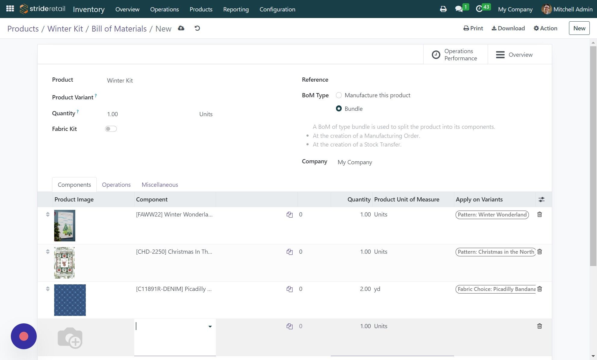 Screenshot of: Click here.