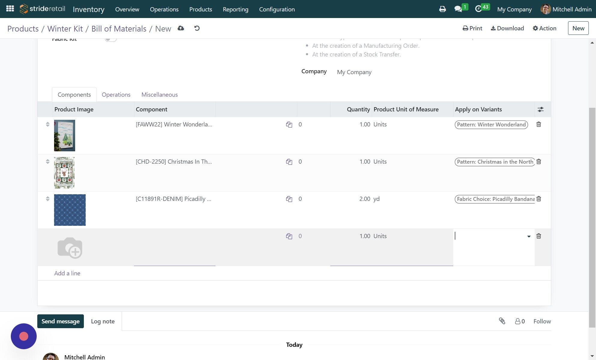 Screenshot of: Click this text field.