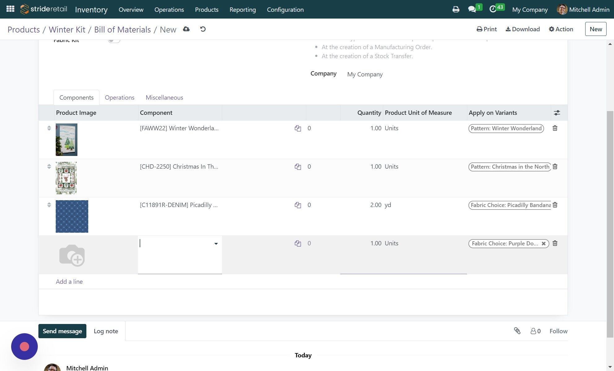 Screenshot of: Click this text field.