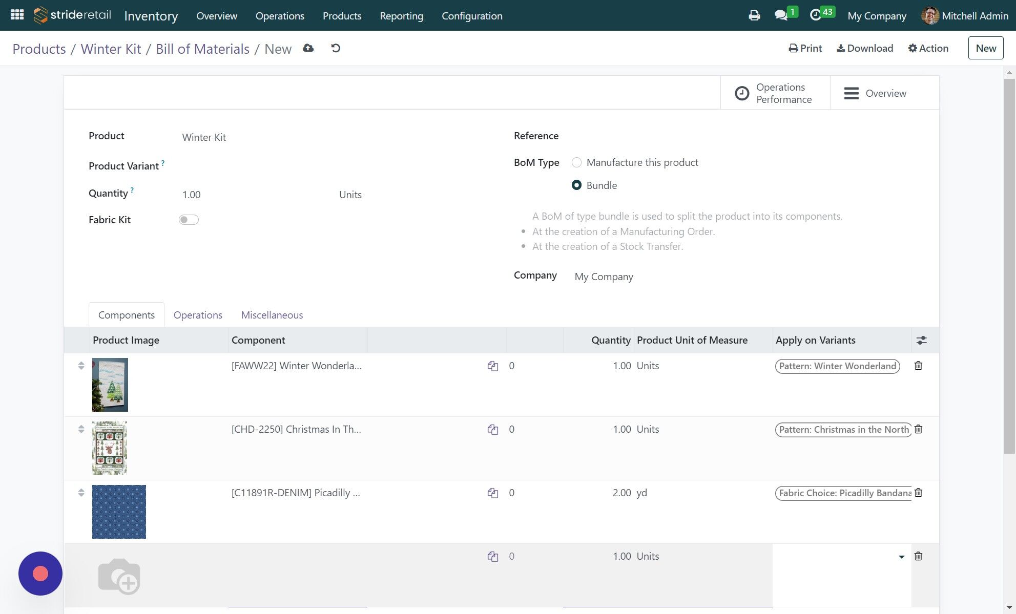 Screenshot of: Click here.