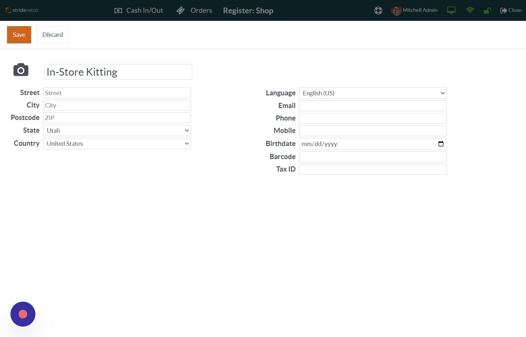 Screenshot of: Click "Save"