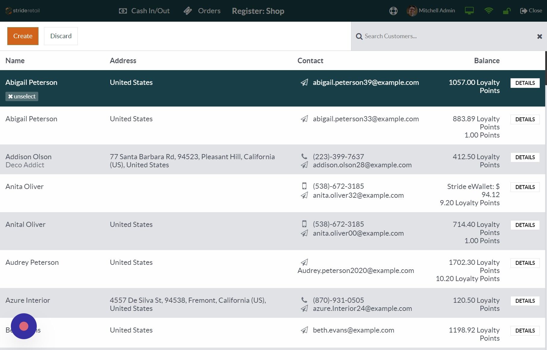 Screenshot of: Click here.