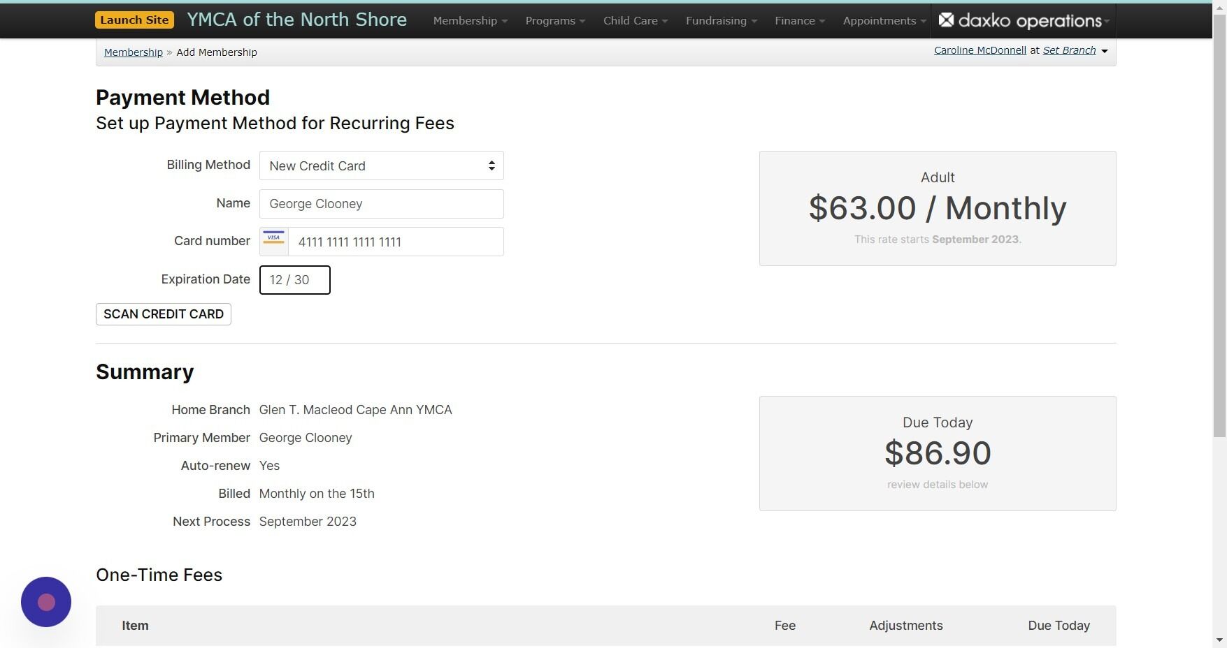Screenshot of: Click the 