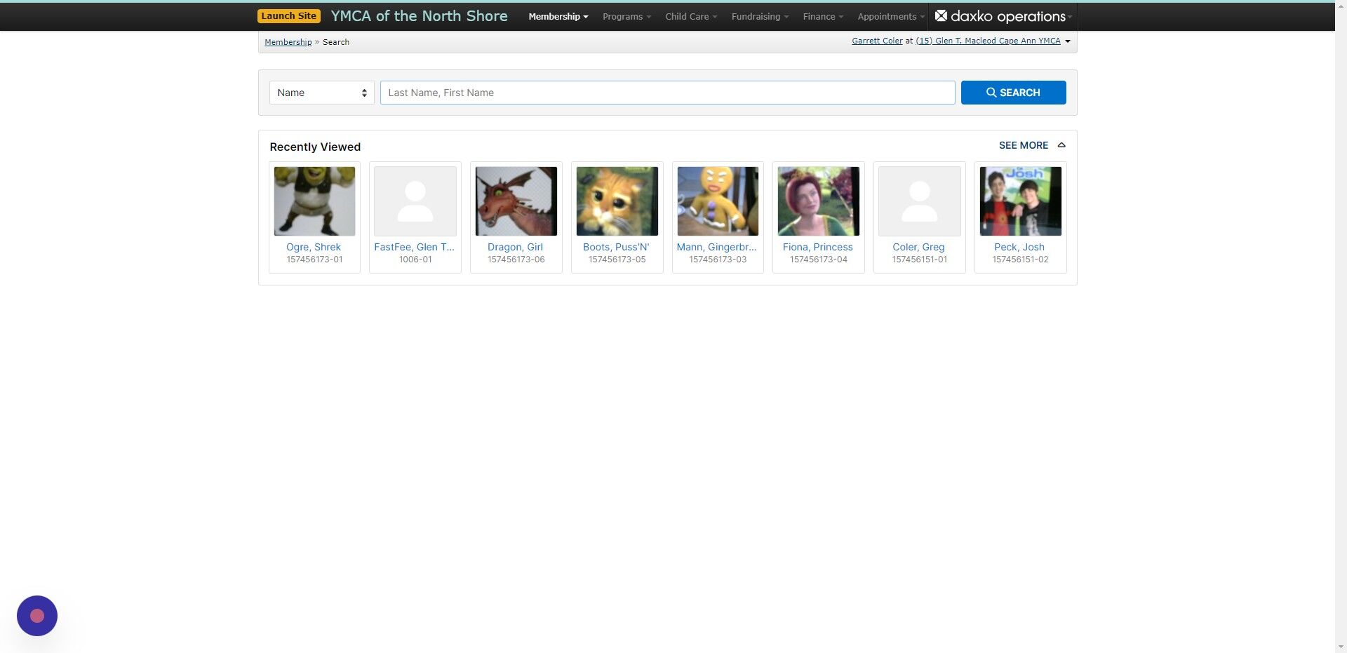 Screenshot of: Click 